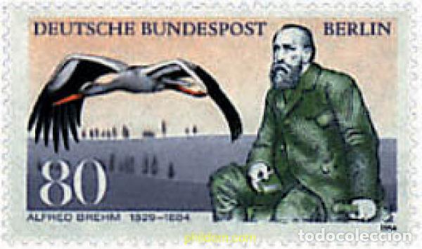 Sellos: 64821 MNH ALEMANIA. Berl&iacute;n 1984 CENTENARIO DE LA MUERTE DE ALFRED E. BREHM