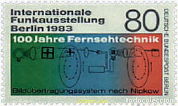 Sellos: 64761 MNH ALEMANIA. Berl&iacute;n 1983 EXPOSICION INTERNACIONAL DE TELECOMUNICACIONES EN BERLIN-OUEST