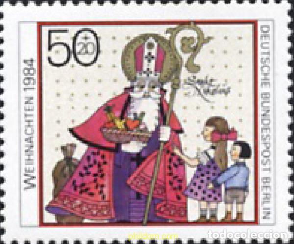 Sellos: 131777 MNH ALEMANIA. Berl&iacute;n 1984 NAVIDAD