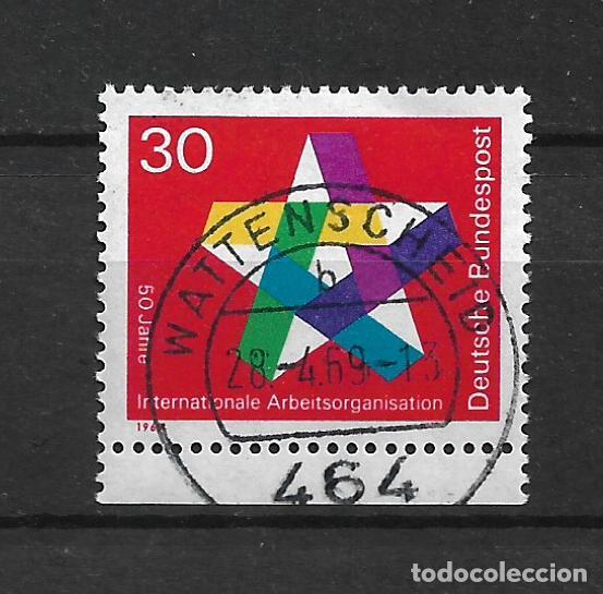Sellos: alemania 1969 michel 582 usado - 19/64