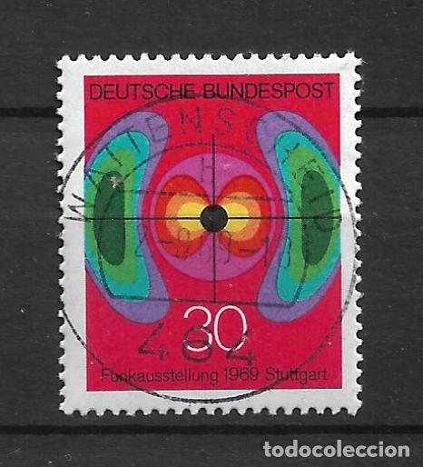 Sellos: alemania 1969 michel 599 usado - 19/64