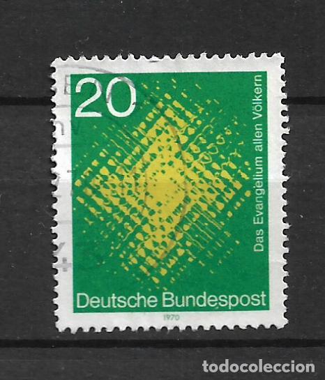Sellos: alemania 1970 michel 647 usado - 19/64