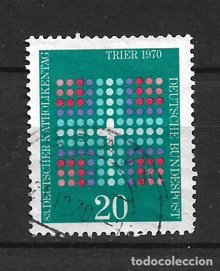 Sellos: alemania 1970 michel 648 usado - 19/64