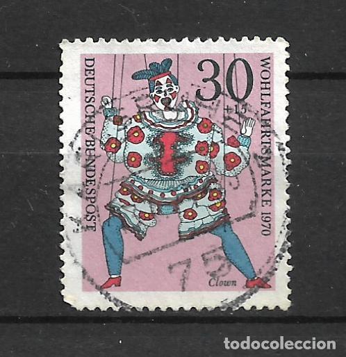 Sellos: alemania 1970 michel 652 usado - 19/64