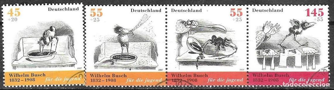 Selos: SELLOS USADOS DE ALEMANIA 2007, YT 2431/ 34