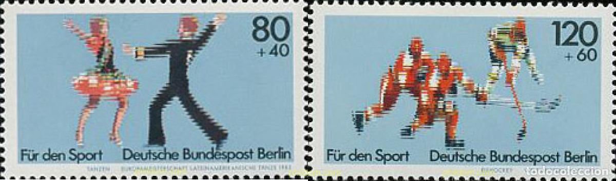 Sellos: 64763 MNH ALEMANIA. Berl&iacute;n 1983 PRO DEPORTE