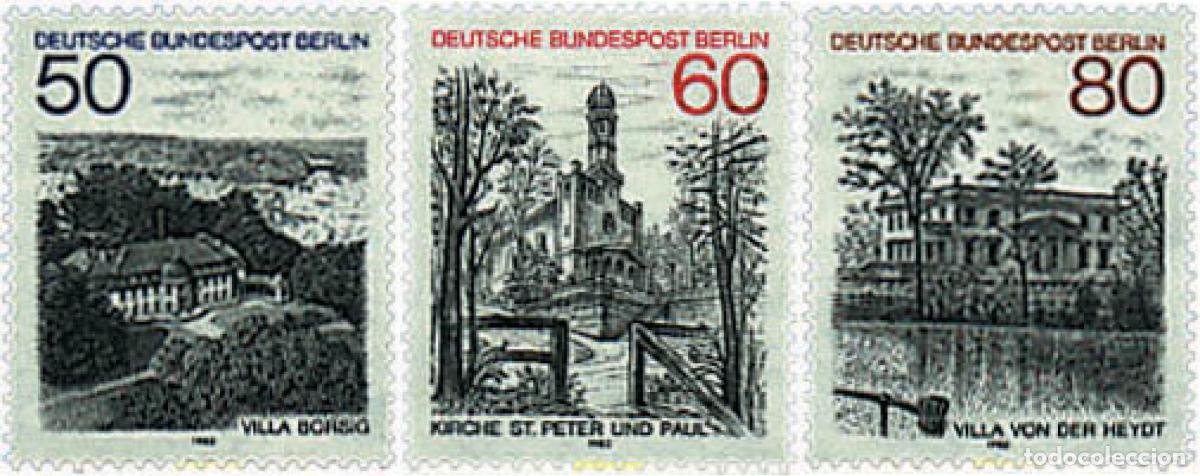 Sellos: 64746 MNH ALEMANIA. Berl&iacute;n 1982 MONUMENTOS BERLINESES