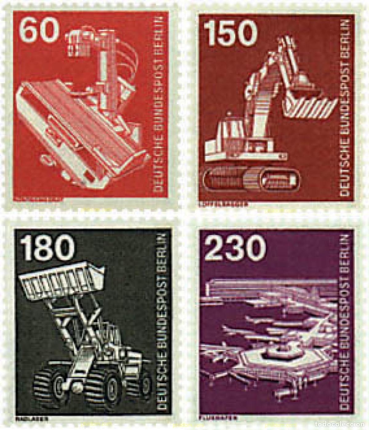 Sellos: 39826 MNH ALEMANIA. Berl&iacute;n 1978 INDUSTRIA Y TECNICA