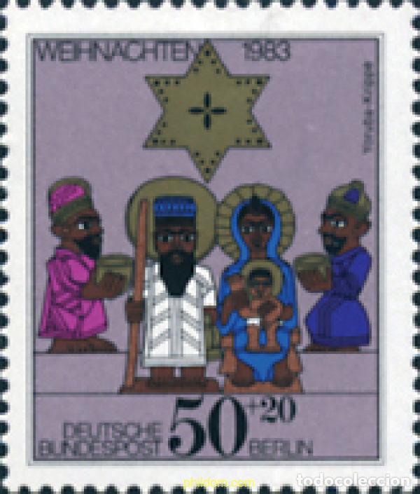 Sellos: 131462 MNH ALEMANIA. Berl&iacute;n 1983 NAVIDAD
