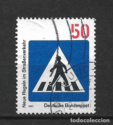 Sellos: alemania 1971 michel 668 usado - 19/64