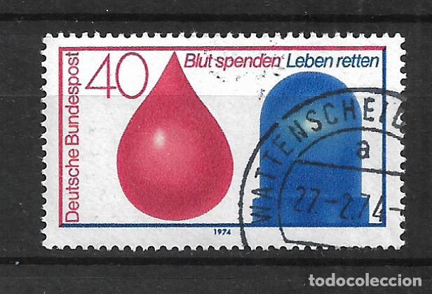 Sellos: alemania 1974 michel 797 usado - 19/64