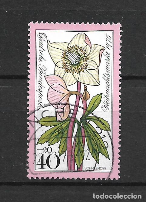 Sellos: alemania 1975 michel 874 usado flora 1.20&euro;- 19/63