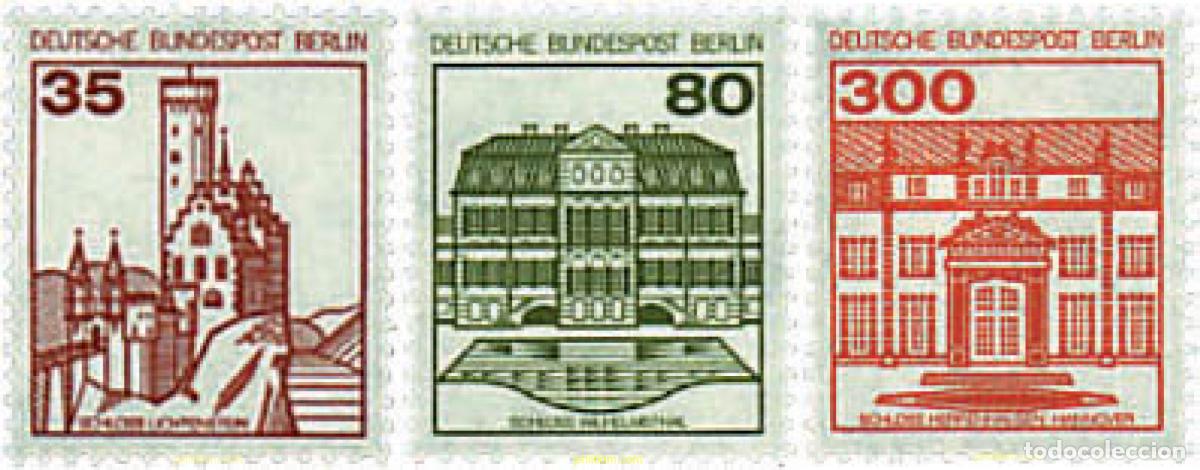 Sellos: 692236 MNH ALEMANIA. Berl&iacute;n 1982 CASTILLOS