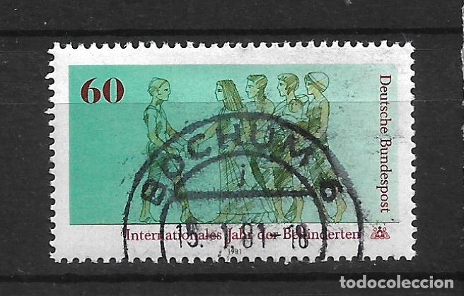 Sellos: alemania 1981 michel 1083 usado - 19/65