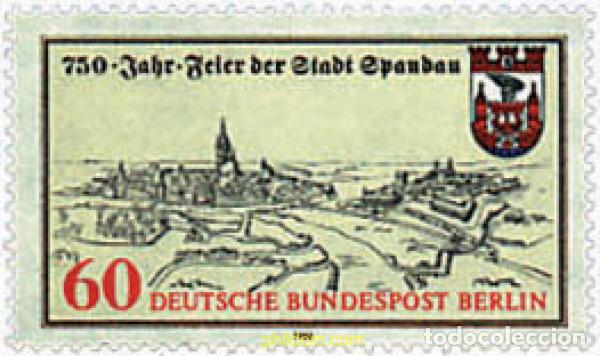 Sellos: 64741 MNH ALEMANIA. Berl&iacute;n 1982 750 ANIVERSARIO DE LA VILLA DE SPANDAU