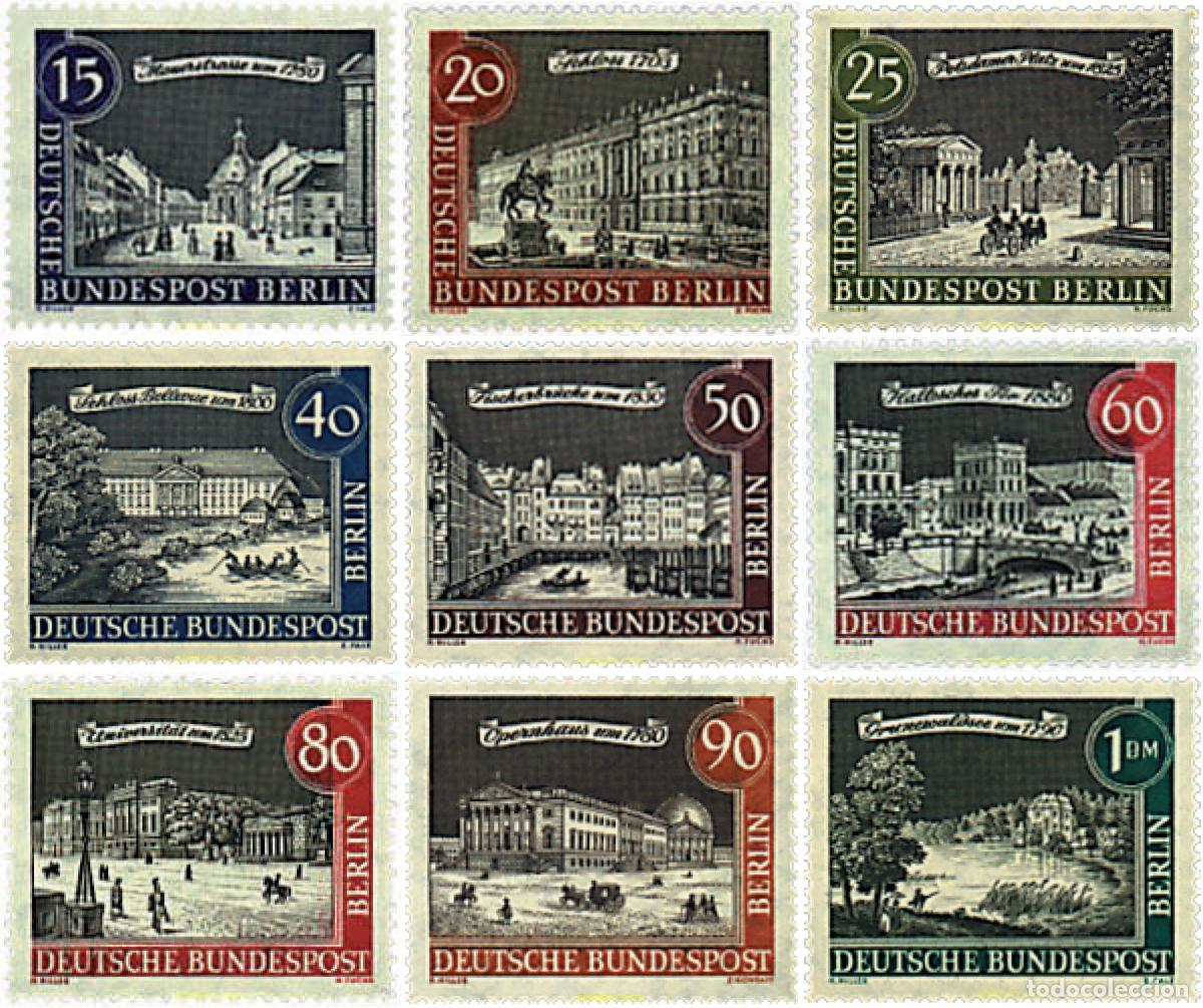 Sellos: 788341 HINGED ALEMANIA. Berl&iacute;n 1962 VISTAS DE BERLIN