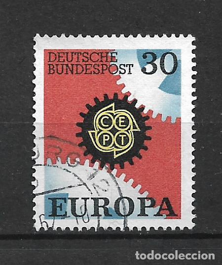 Sellos: alemania 1967 michel 534 usado - 19/65
