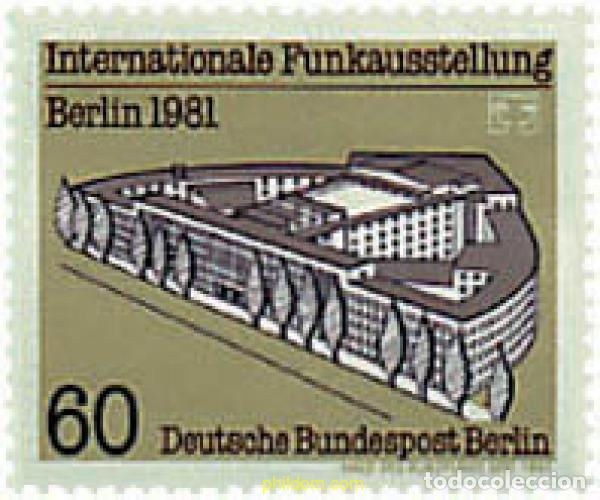 Sellos: 64735 MNH ALEMANIA. Berl&iacute;n 1981 SALON INTERNACIONAL DE LA RADIO EN BERLIN