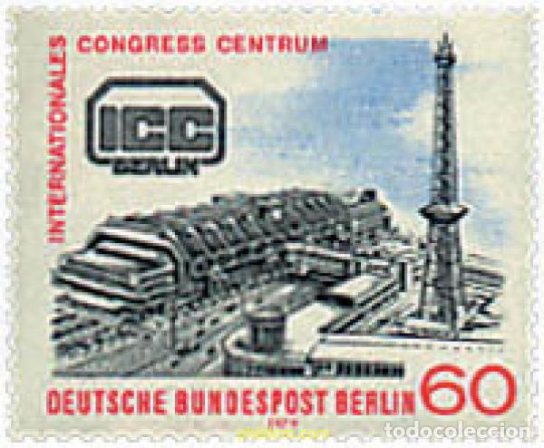 Sellos: 39827 MNH ALEMANIA. Berl&iacute;n 1979 INAUGURACION DEL NUEVO CENTRO INTERNACIONAL DE CONGRESOS