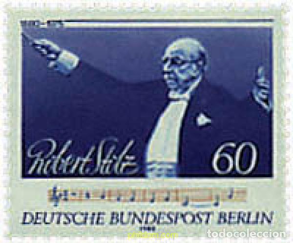 Sellos: 64722 MNH ALEMANIA. Berl&iacute;n 1980 100 ANIVERSARIO DE ROBERT STOLZ