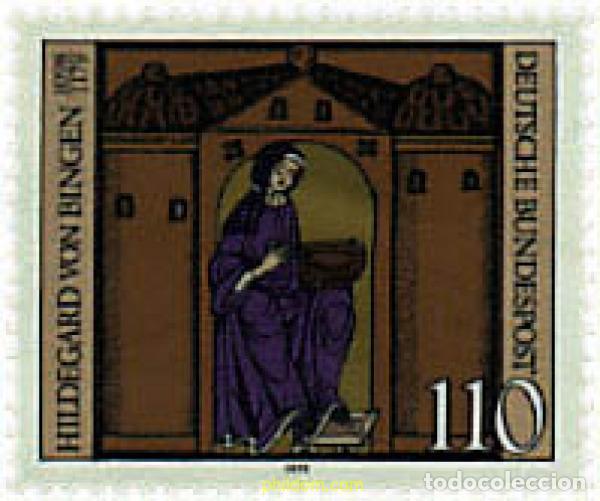Sellos: 64989 MNH ALEMANIA FEDERAL 1979 8 CENTENARIO DE LA MUERTE DE HILDEGARD VON BINGEN