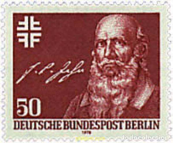 Sellos: 64707 MNH ALEMANIA. Berl&iacute;n 1978 BICENTENARIO DE F. LUDWIG JAHN