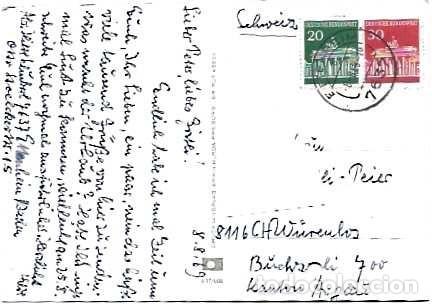 Sellos: Alemania & Marcofilia, Ettenheim, Baden, Multi, W&uuml;renlos Suiza 1969 (8267)