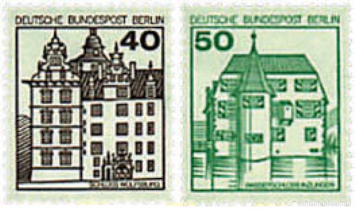 Sellos: 131269 MNH ALEMANIA. Berl&iacute;n 1980 CASTILLOS