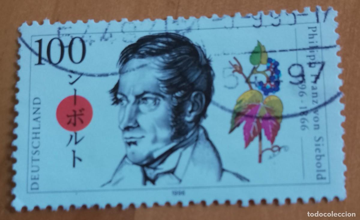 Sellos: ALEMANIA - V/F 100 - A&Ntilde;O 1996 - 2&ordm; CENTENARIO DE FRANZ VON SIEBOLD