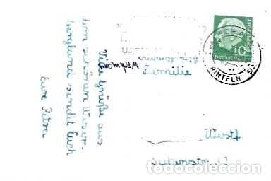 Sellos: Alemania y Marcofilia, Para identificar, Foto AGFA, Rinteln 1956 (8267)