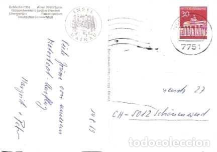 Sellos: Alemania & isla de Mainau, iglesia del castillo, antigua torre defensiva, W&uuml;renlos, Suiza 1969 (8267