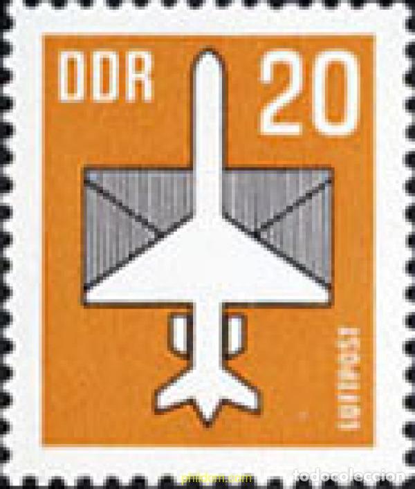 Sellos: 713433 MNH ALEMANIA DEMOCRATICA 1989 CORREO AEREO