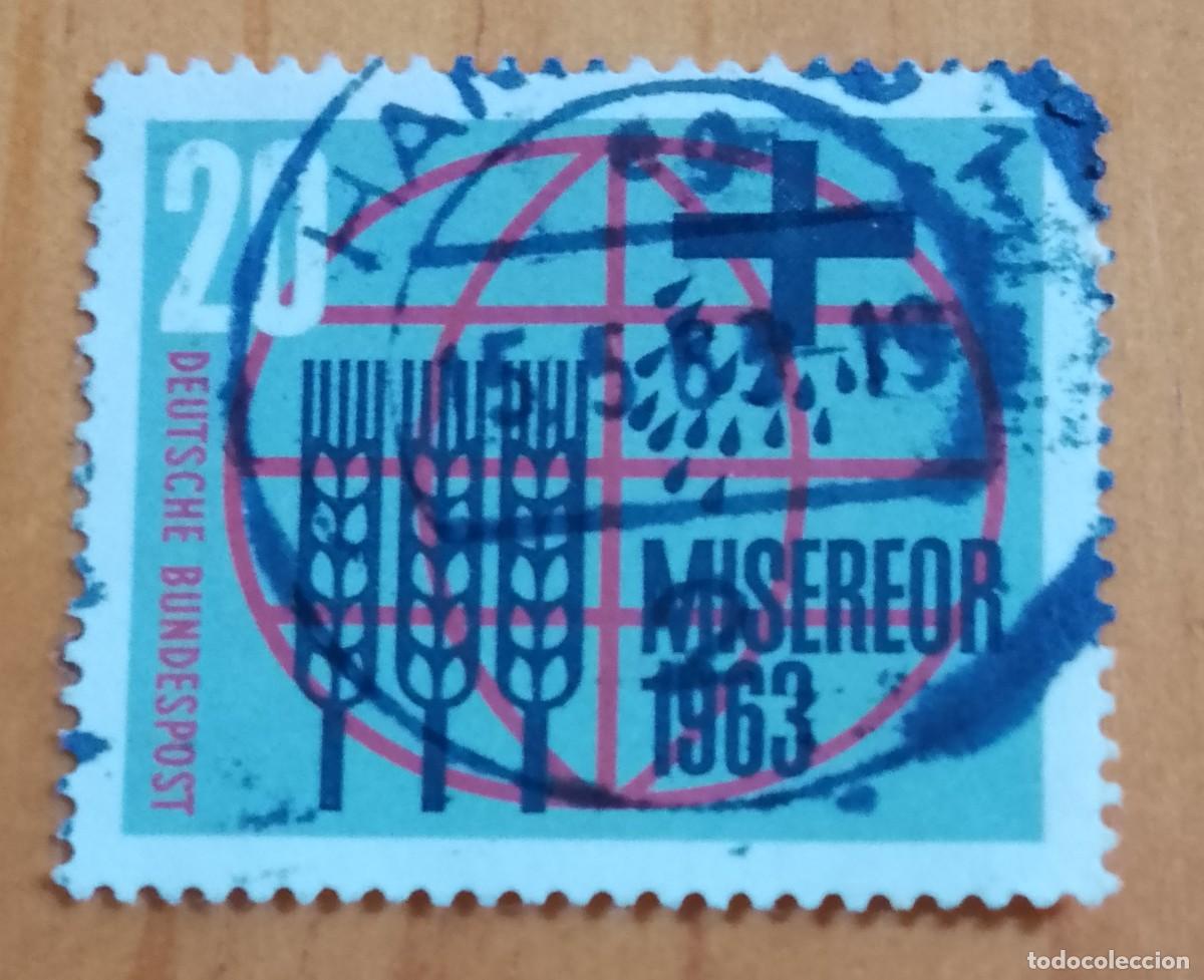 Sellos: ALEMANIA - V/F 20 - A&Ntilde;O 1963 - MISEREOR