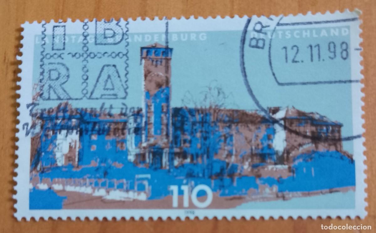 Sellos: ALEMANIA - V/F 110 - A&Ntilde;O 1998 - BRANDENBURG