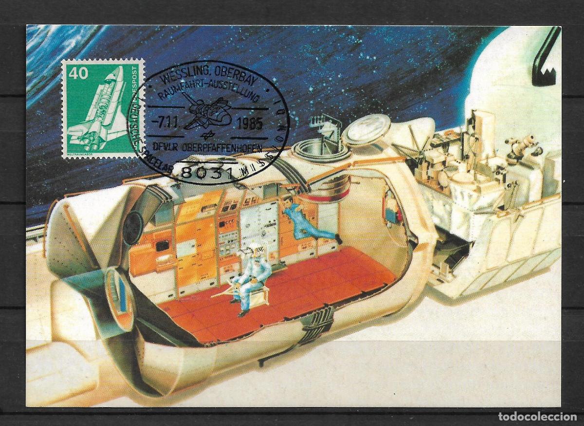 Sellos: alemania 1985 michel 850 tarjeta postal 2&euro; - 153/5