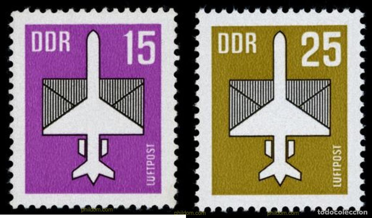 Sellos: 150969 MNH ALEMANIA DEMOCRATICA 1987 CORREO AEREO