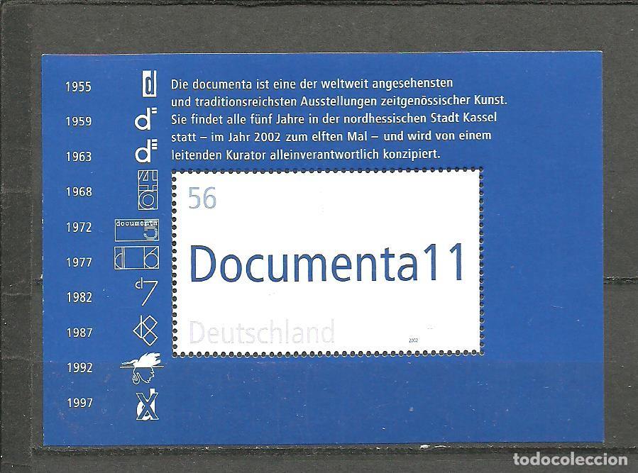 Sellos: ALEMANIA FEDERAL 2002 - MICHEL NRO. 58 BLOCK - NUEVO