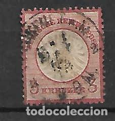 Sellos: Escudo/emblema de &Aacute;guila en relieve. Alemania Imperio. sello a&ntilde;o 1872 Yvert 7,- &euro;