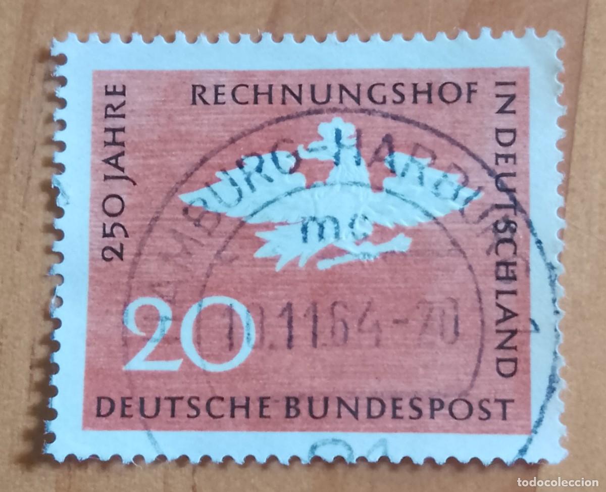 Sellos: ALEMANIA - V/F 20 - 250 A&Ntilde;OS TRIBUNAL DE CUENTAS - MAASELLO IDENTIFICATIVO: 10.11.64 AMBURG