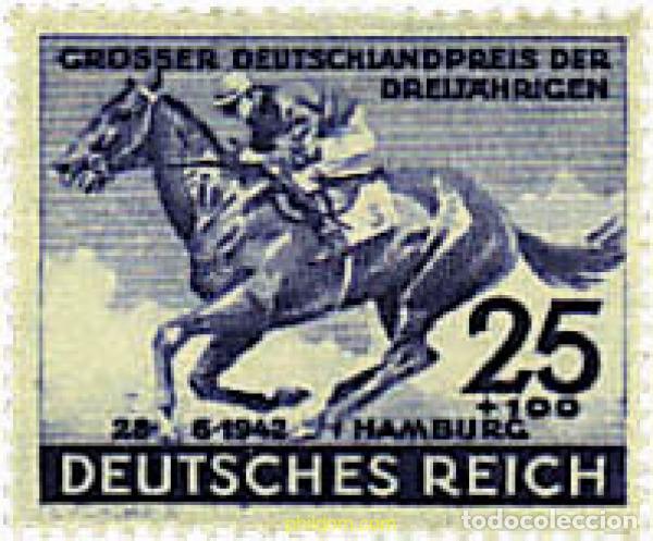 Timbres: 64417 MNH ALEMANIA 1942 DERBY DE HAMBURGO