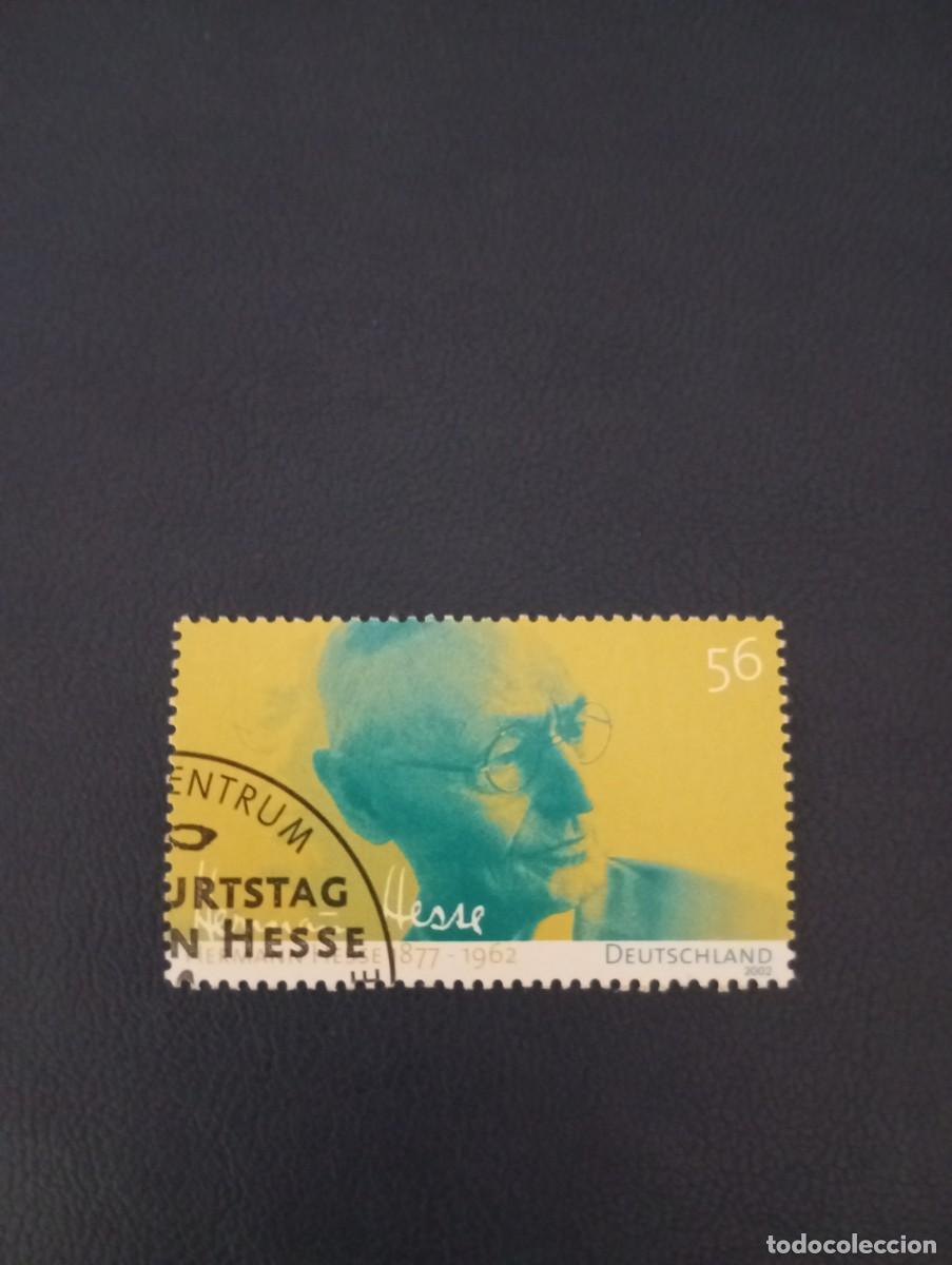 Sellos: ALEMANIA, 2002, HERMANN HESS, ESCRITOR