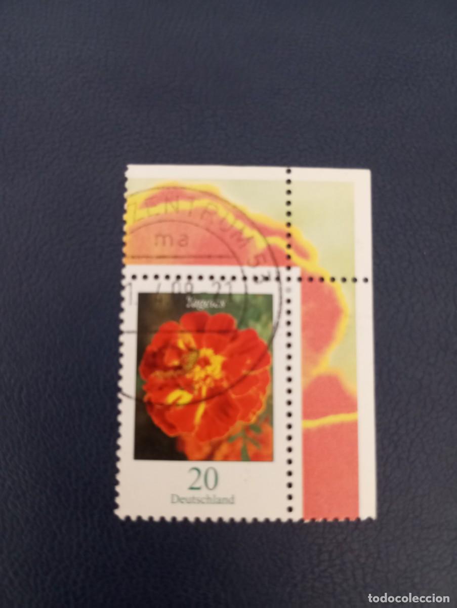 Sellos: ALEMANIA, 2005, FLORES, TAJETES
