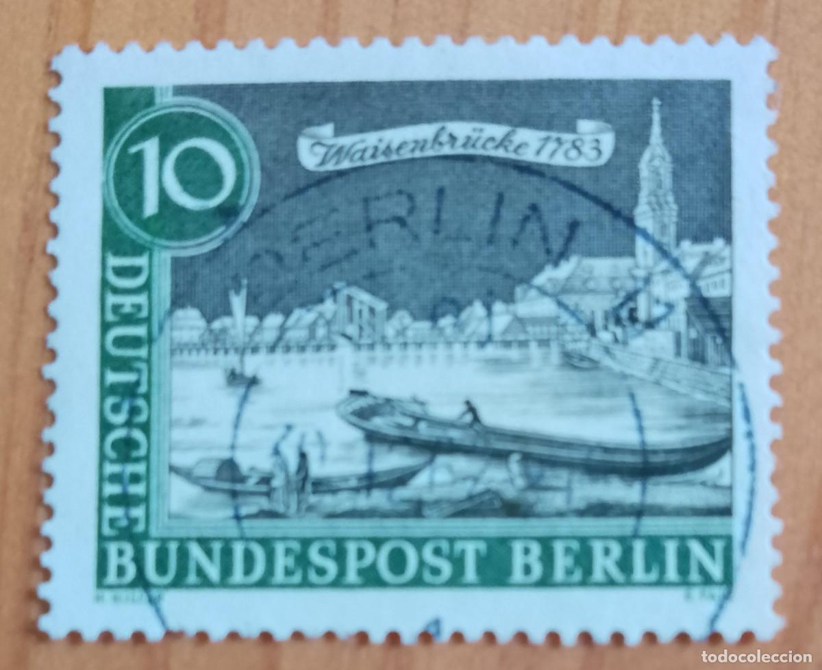 Francobolli: ALEMANIA - V/F 10 - WAISENBR&Uuml;CKE 1783 - MATASELLO IDENTIFICATIVO: 30.1.62 BERLIN