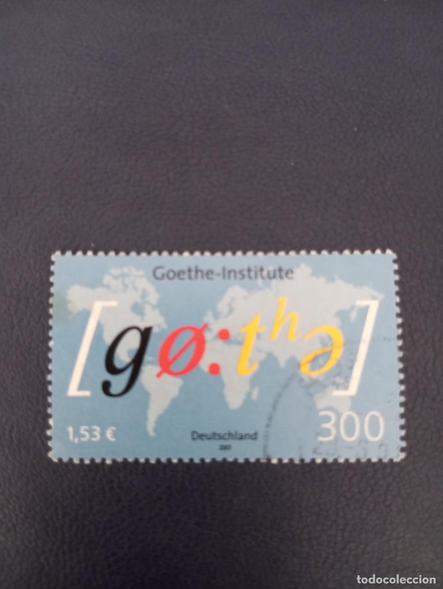 Sellos: ALEMANIA, 2001, INSTITUTO GOETHE, YT 2013