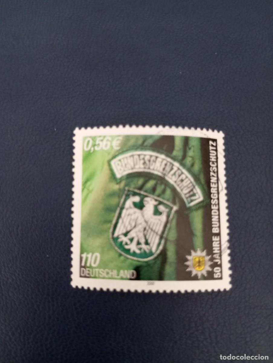 Sellos: ALEMANIA, 2001, CINCUENTENARIO DE LA POLICIA DE FRONTERAS, YT 2003