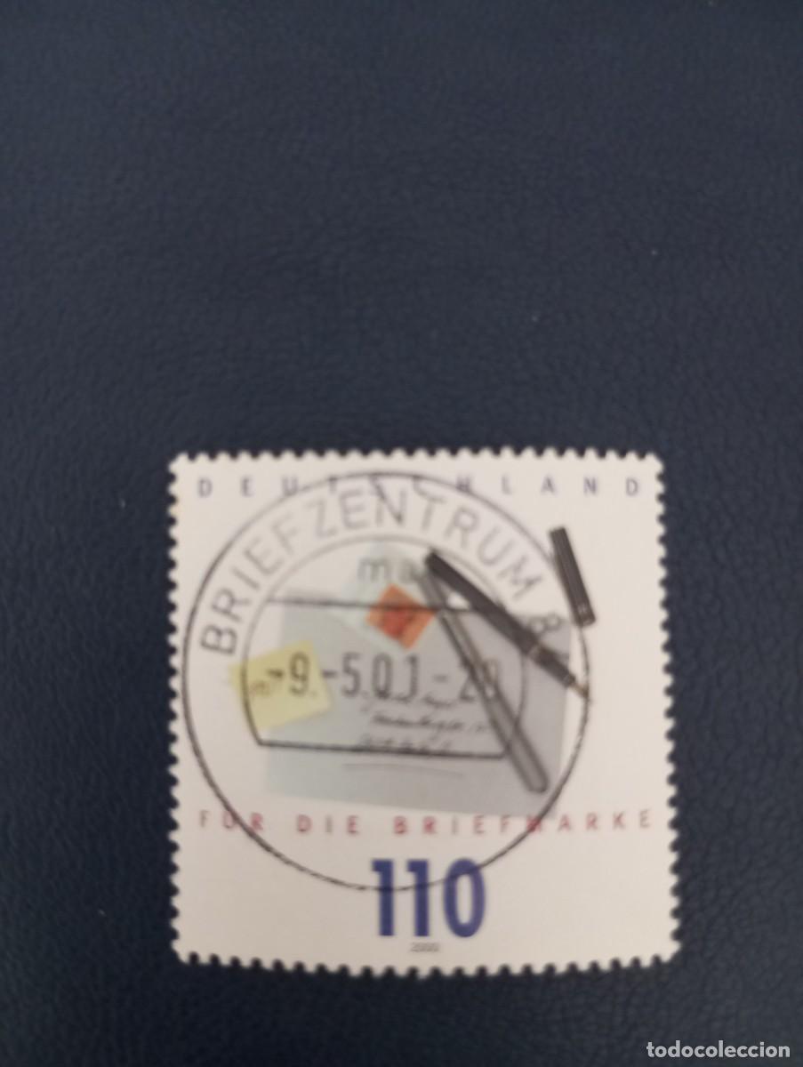 Sellos: ALEMANIA, 2000, D&Iacute;A DEL SELLO, YT 1980