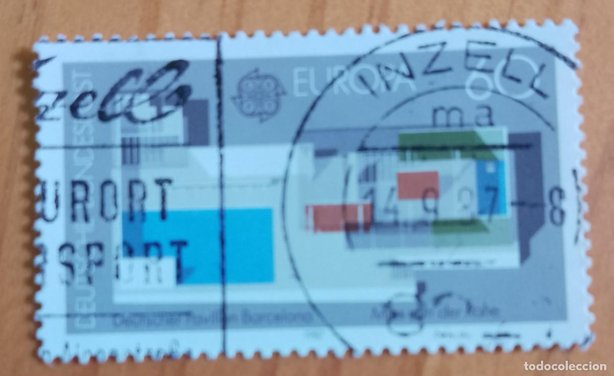 Sellos: ALEMANIA - V/F 60 - A&Ntilde;O 1987 EUROPA, CEPT - MATASELLO IDENTIFICATIVO: 14.9.87 INZELL