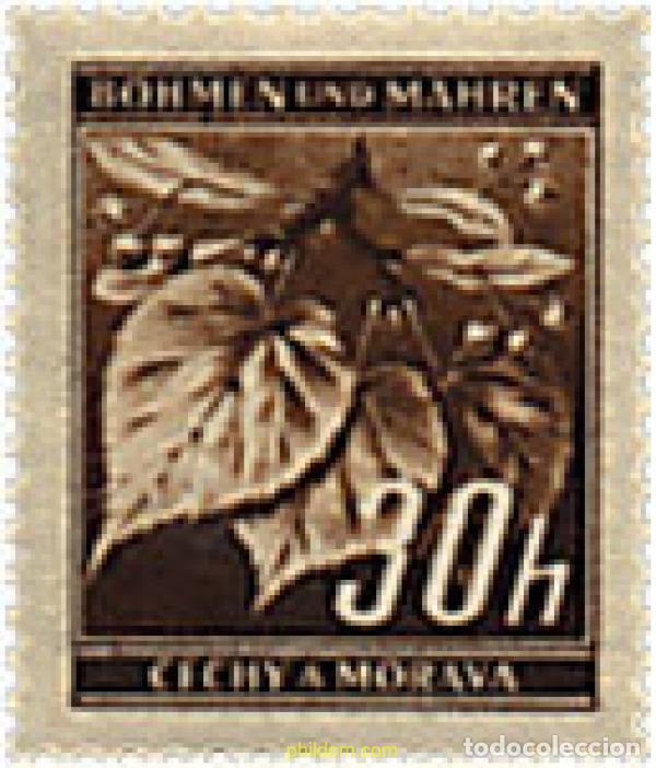 Sellos: 788595 MNH BOHEMIA Y MORAVIA 1940 SERIE BASICA