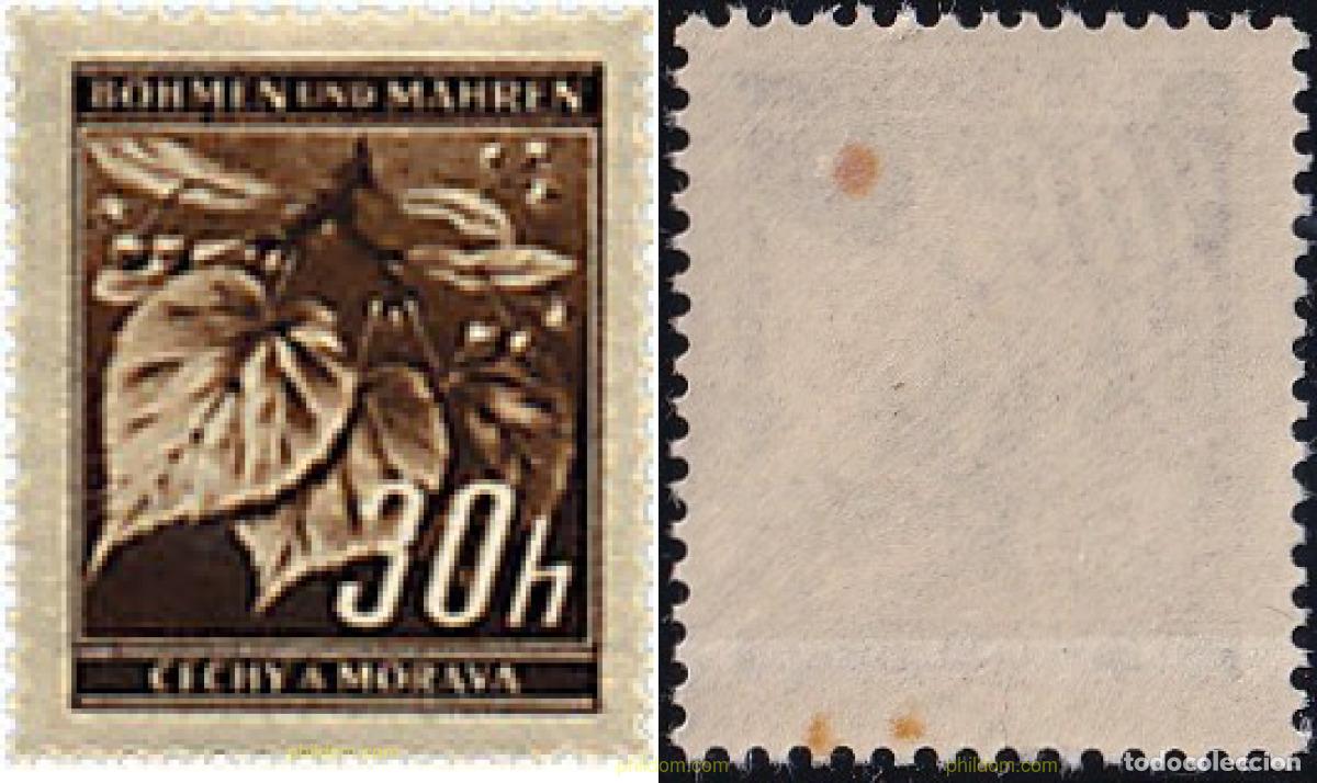Sellos: 788595 MNH BOHEMIA Y MORAVIA 1940 SERIE BASICA