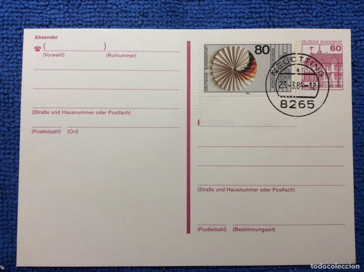 Sellos: ALEMANIA 1984 ENTERO POSTAL (1DDN42)
